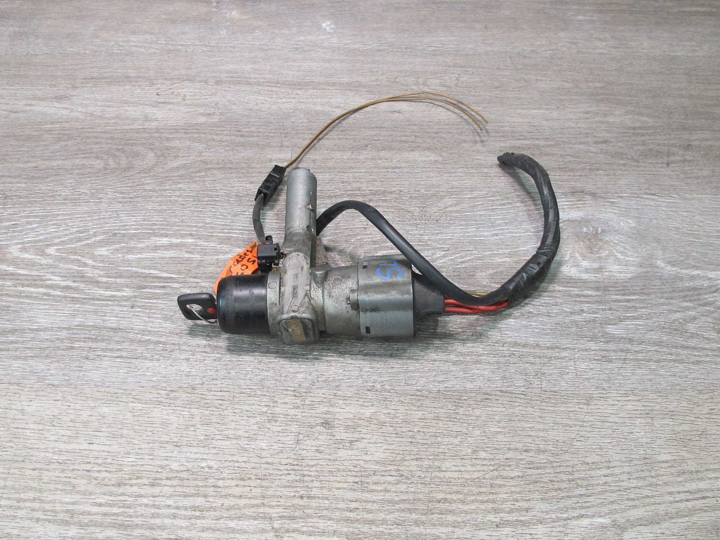 86-89 Mercedes R107 560SL Ignition Switch Glove Trunk Lock KEY Set OEM
