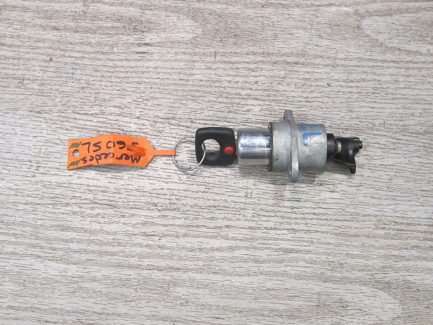 86-89 Mercedes R107 560SL Ignition Switch Glove Trunk Lock KEY Set OEM