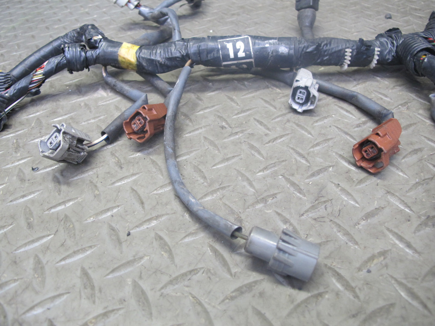 89-90 Toyota Supra MA70L 7MGE NON Turbo A/T Engine Wire Wiring Harness 71K OEM