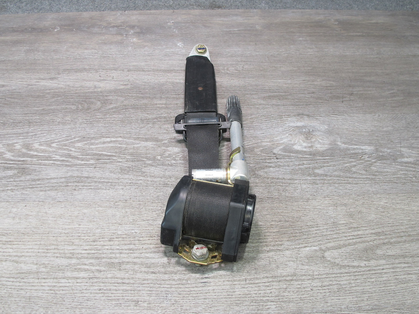 86-89 MERCEDES R107 560SL FRONT RIGHT & LEFT SIDE SEATBELT RETRACTOR SET OEM