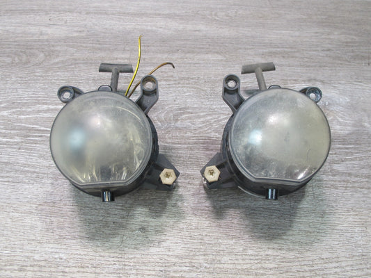 01-06 BMW E46 Convertible Set of 2 Front Left & Right Fog Light Lamp OEM