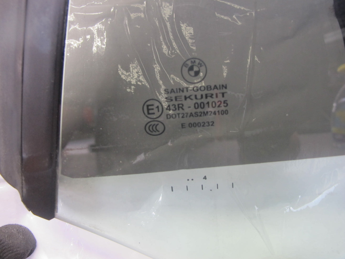 01-06 BMW E46 Convertible Rear Left Quarter Glass Window Tinted OEM