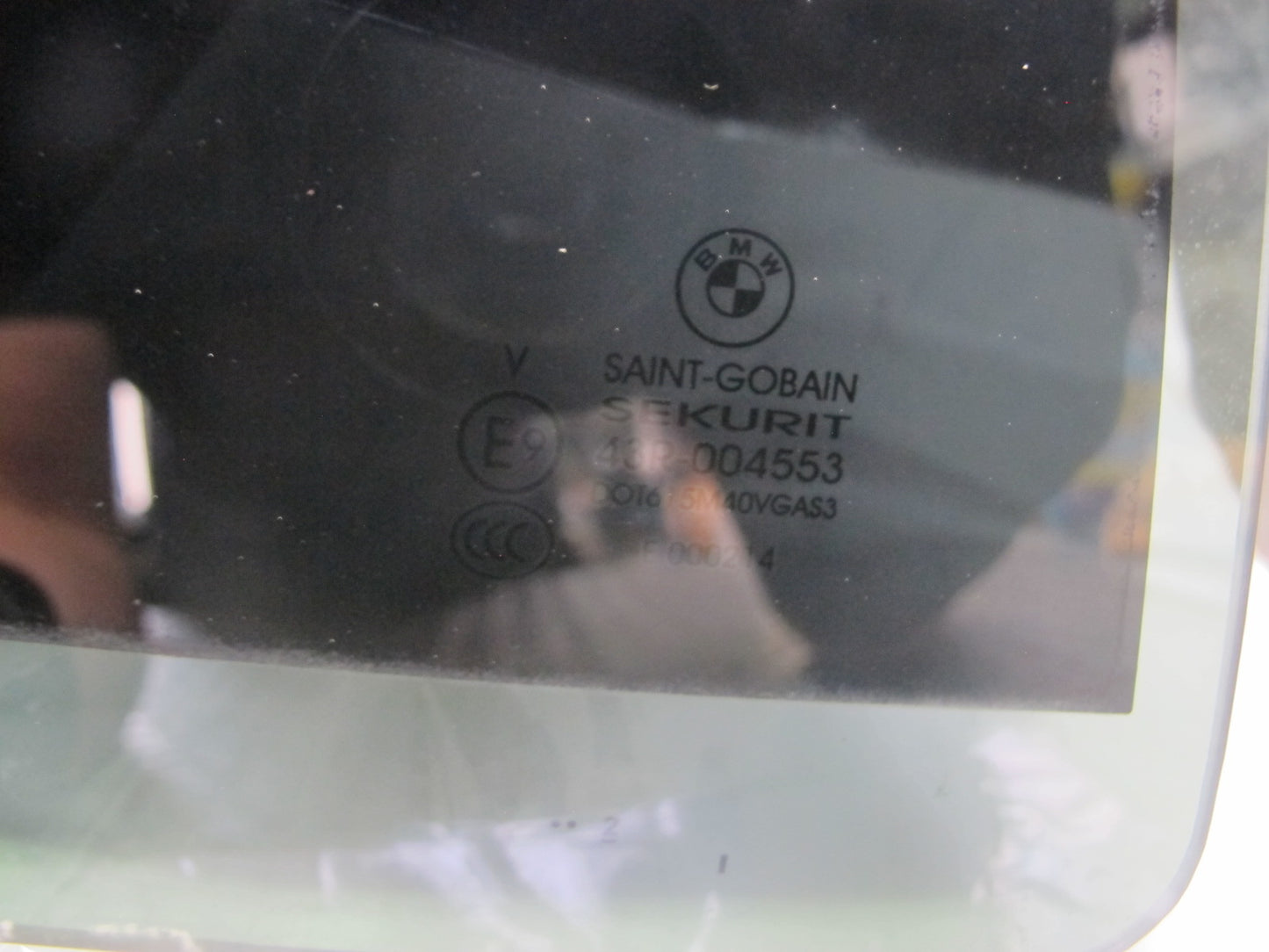 2007-2013 BMW E70 X5 Rear Right Door Glass Window