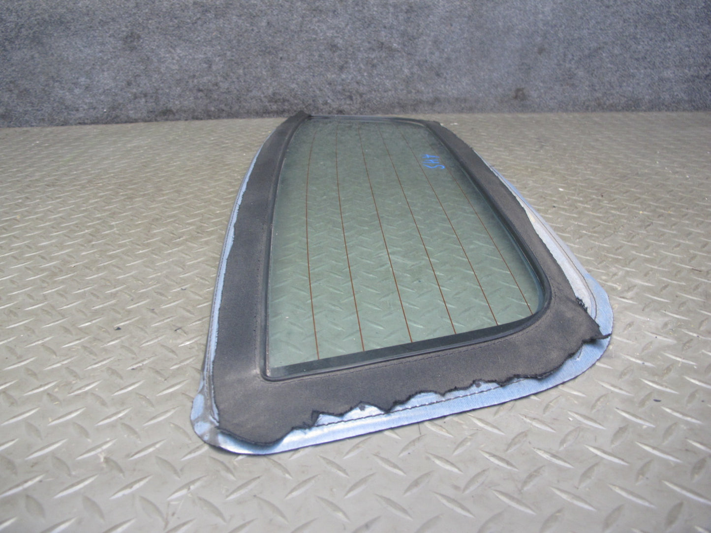 02-09 Honda S2000 Rear Soft TOP Roof Heated Glass Window OEM