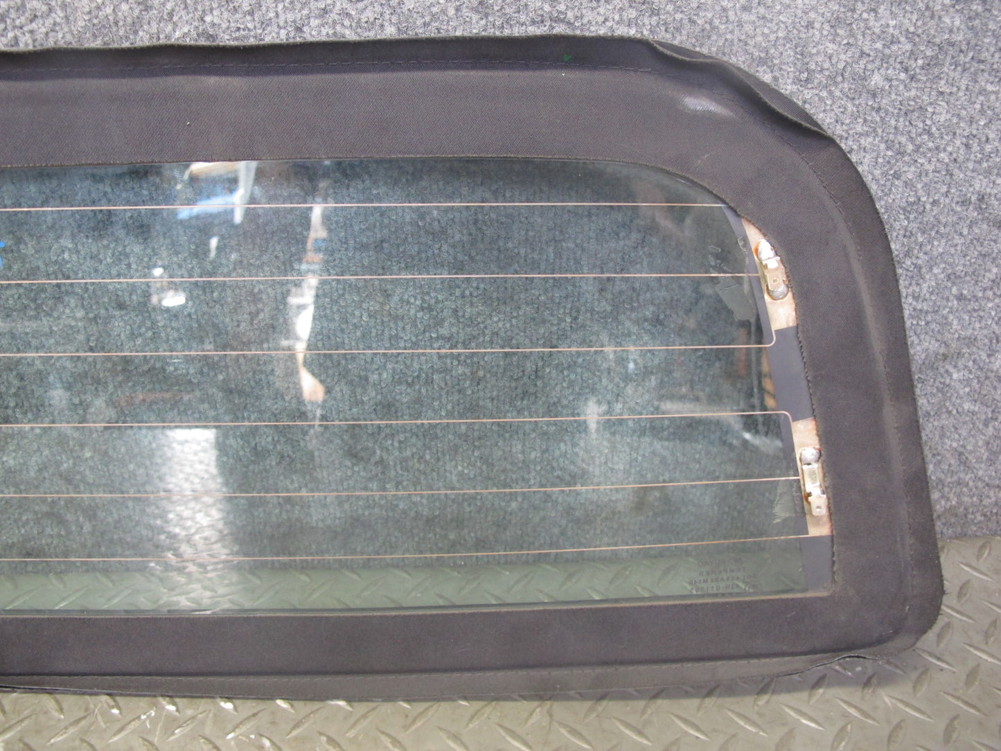 02-09 Honda S2000 Rear Soft TOP Roof Heated Glass Window OEM