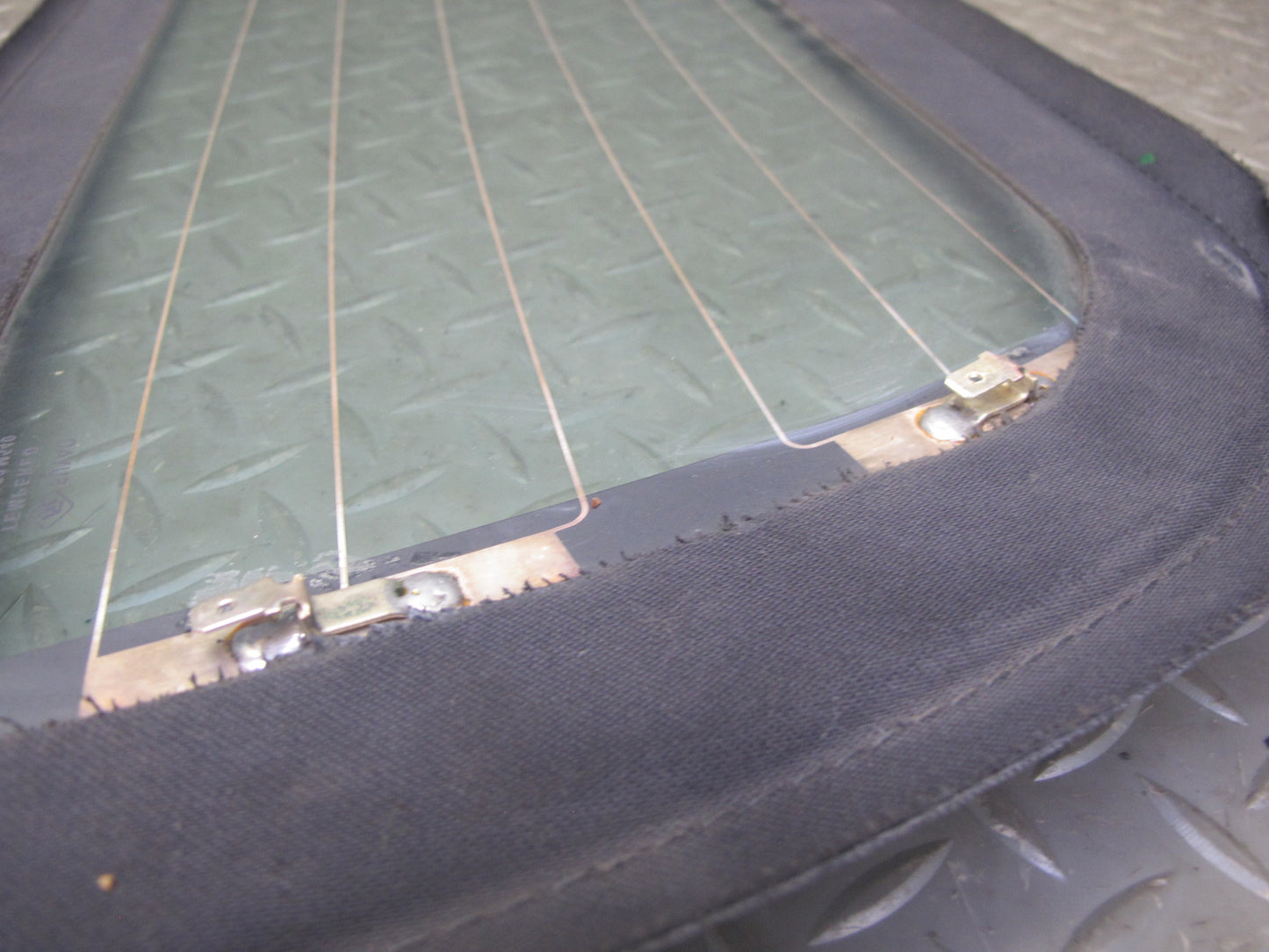 02-09 Honda S2000 Rear Soft TOP Roof Heated Glass Window OEM