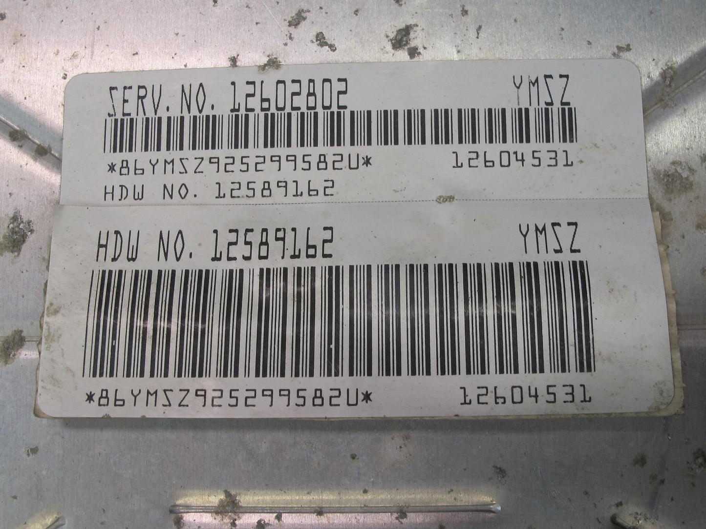 2006-2007 Hummer H2 ECU Engine Powertrain Computer Control Module Unit 12602802