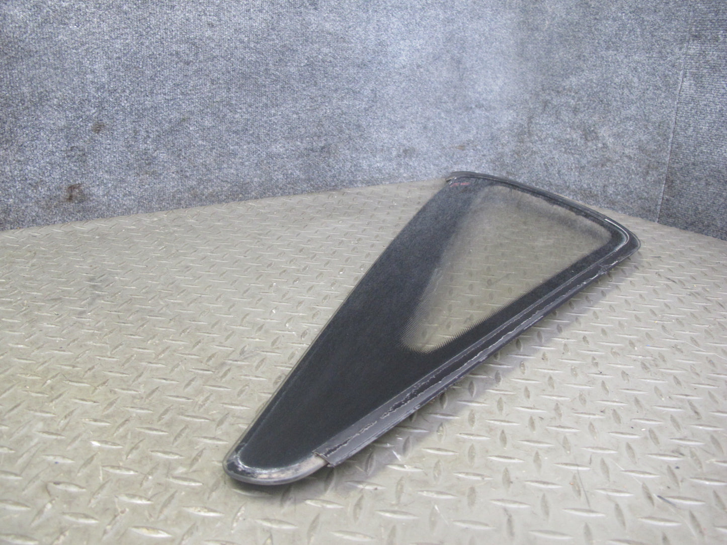 86-92 Toyota Supra MA70 Rear Right Quarter Glass Window w Molding & Hardware OEM