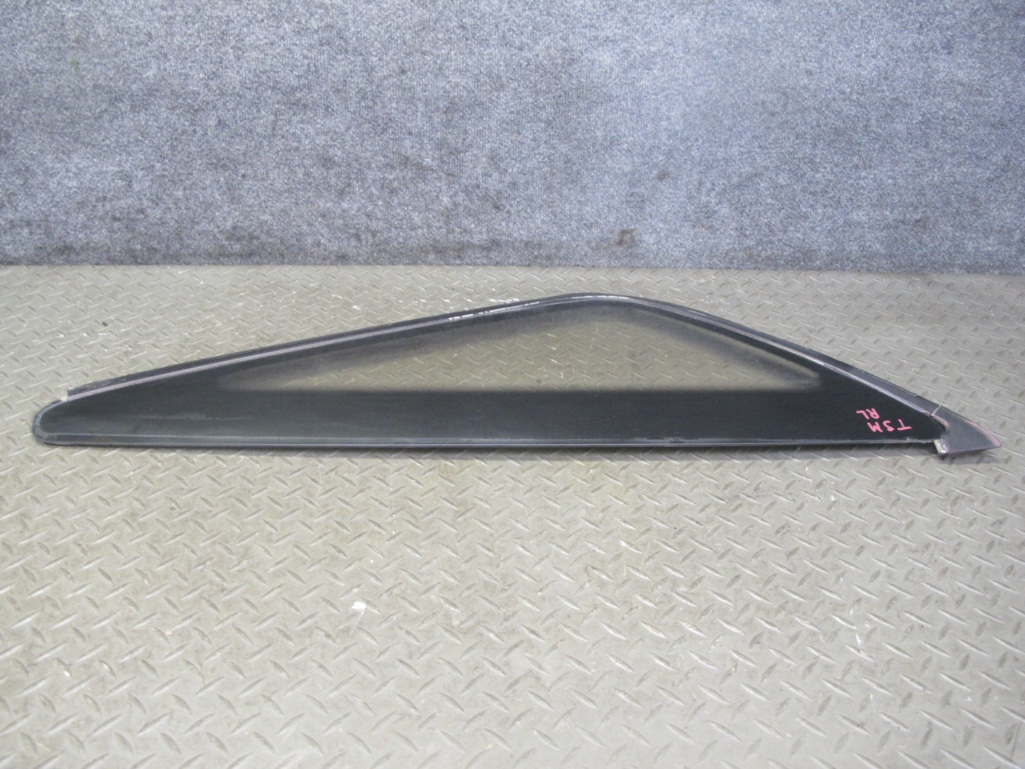 89-92 Toyota Supra MA70L Rear Left Quarter Glass Window w Molding & Hardware OEM