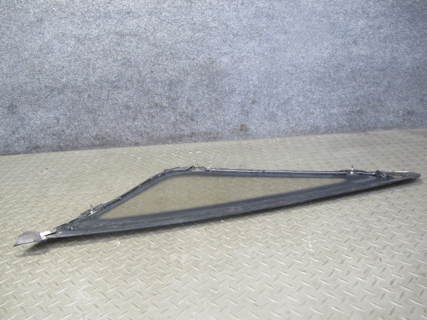 89-92 Toyota Supra MA70L Rear Left Quarter Glass Window w Molding & Hardware OEM