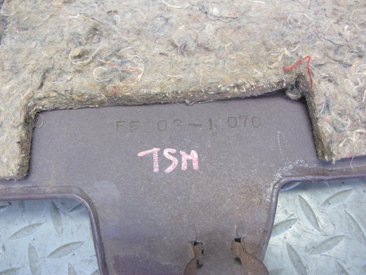 86-89 Toyota Supra MA70L Front Left & Right Lower Knee Trim Panel Set Maroon OEM