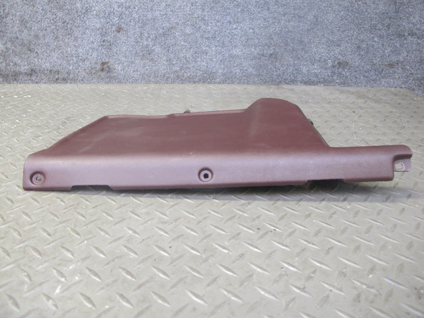 86-89 Toyota Supra MA70L Front Left & Right Lower Knee Trim Panel Set Maroon OEM