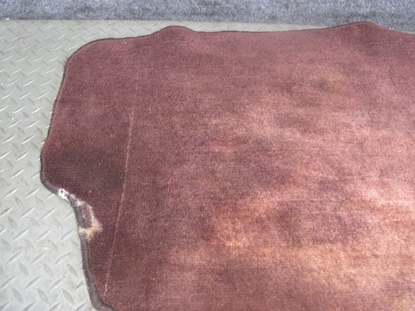 86-92 Toyota Supra MA70L Rear Trunk Floor MAT Carpet Cover Maroon OEM