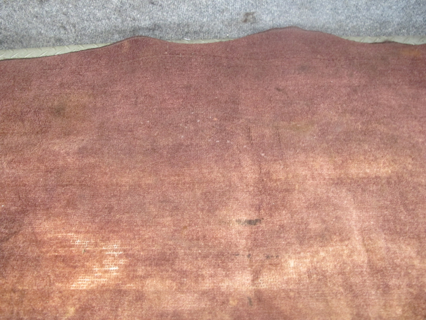 86-92 Toyota Supra MA70L Rear Trunk Floor MAT Carpet Cover Maroon OEM