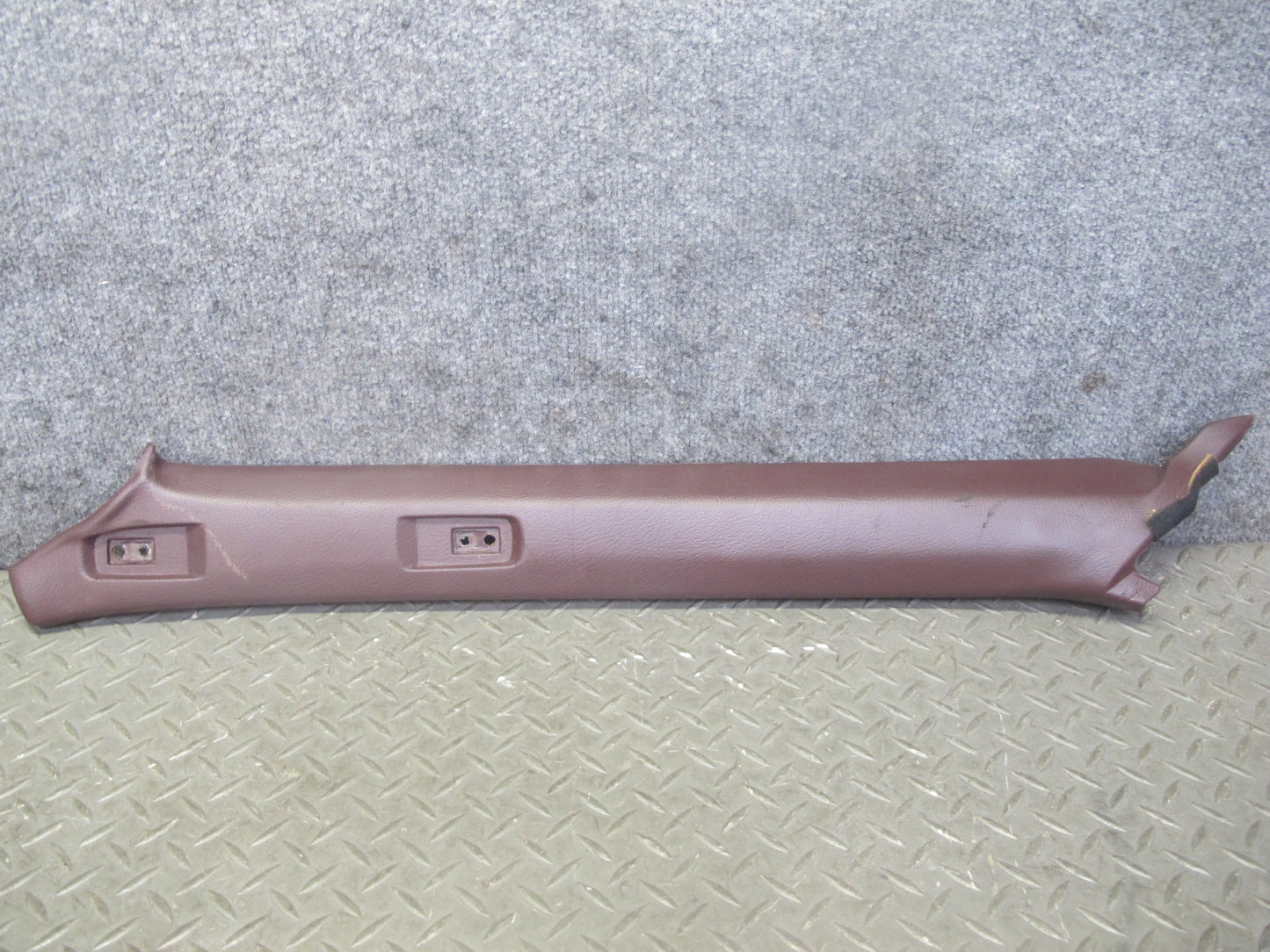 86-92 Toyota Supra MA70L Front Interior A Pillar Trim Cover Panel Set Maroon OEM