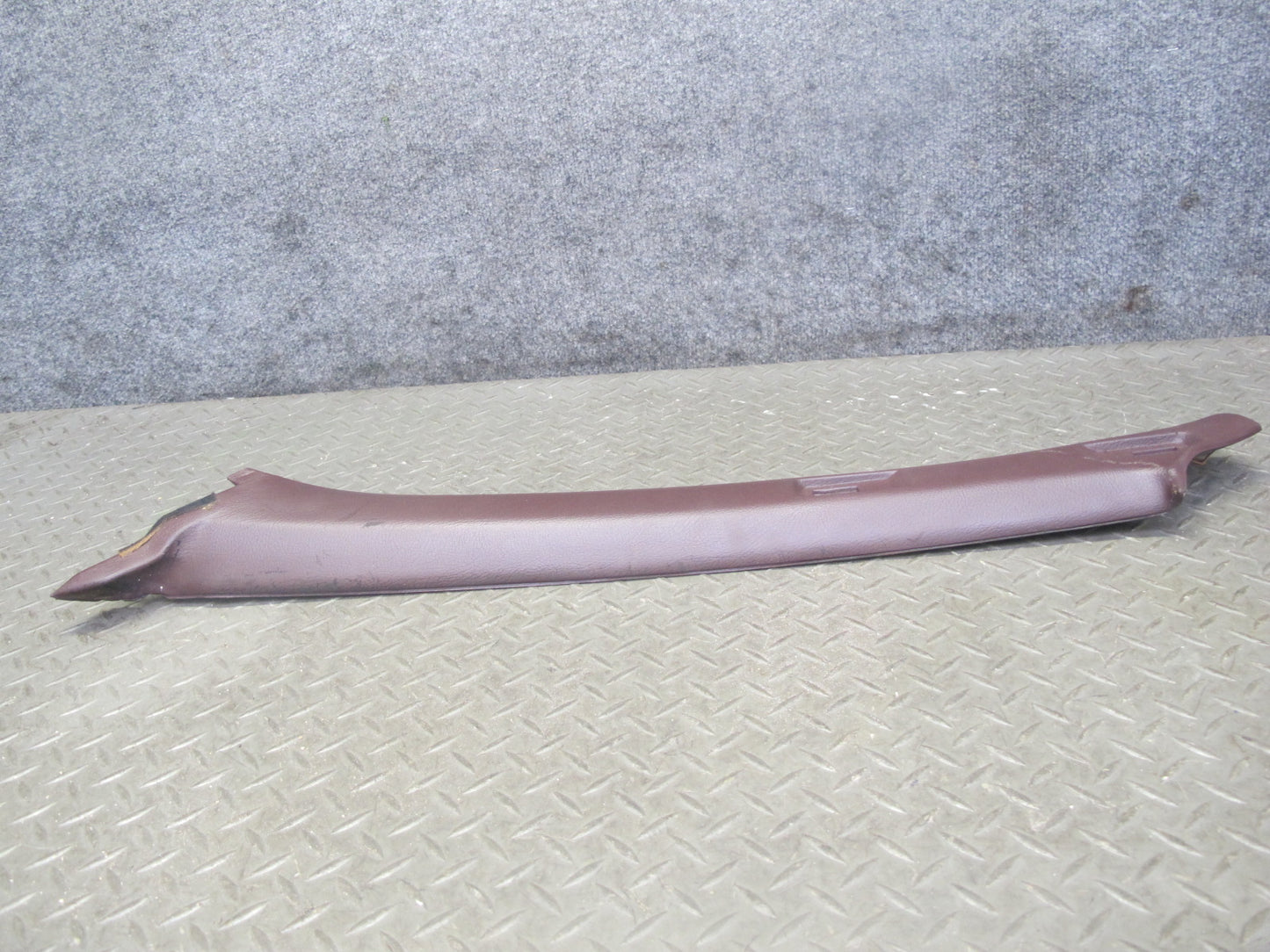 86-92 Toyota Supra MA70L Front Interior A Pillar Trim Cover Panel Set Maroon OEM