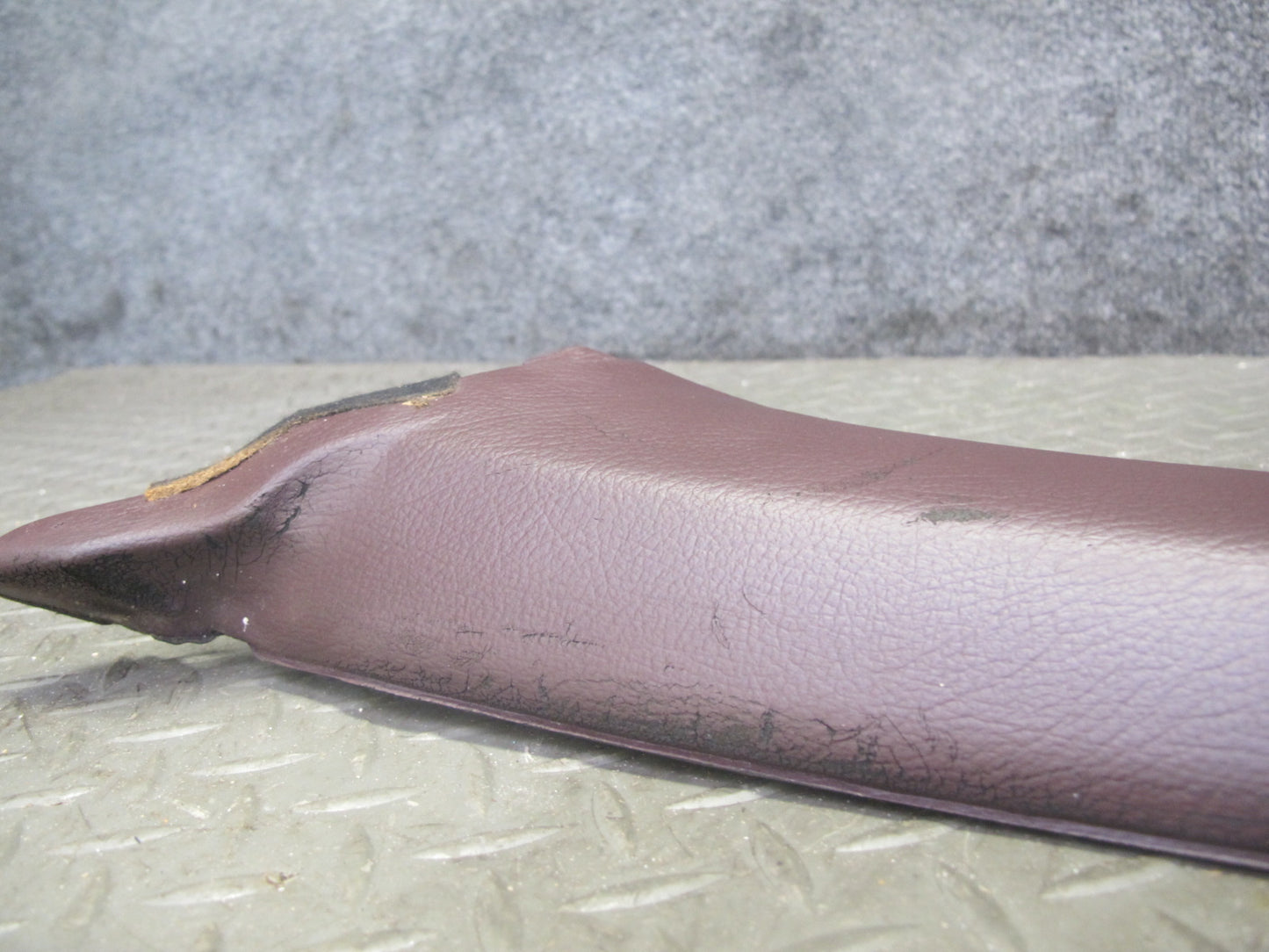 86-92 Toyota Supra MA70L Front Interior A Pillar Trim Cover Panel Set Maroon OEM