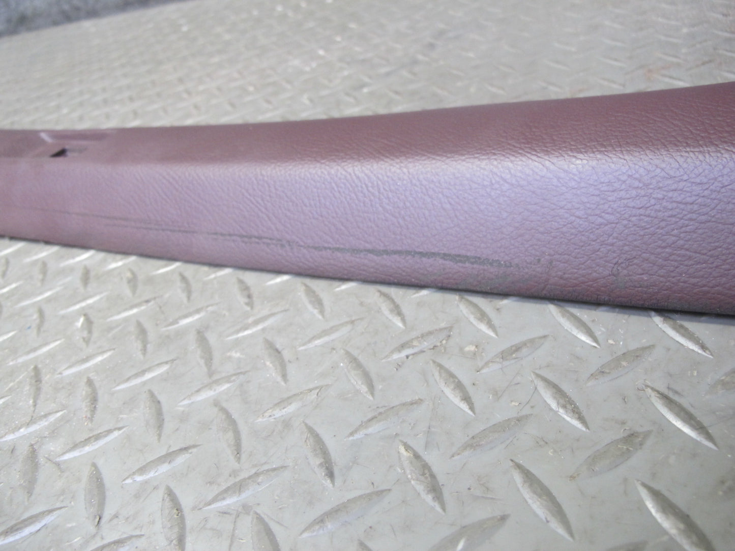 86-92 Toyota Supra MA70L Front Interior A Pillar Trim Cover Panel Set Maroon OEM