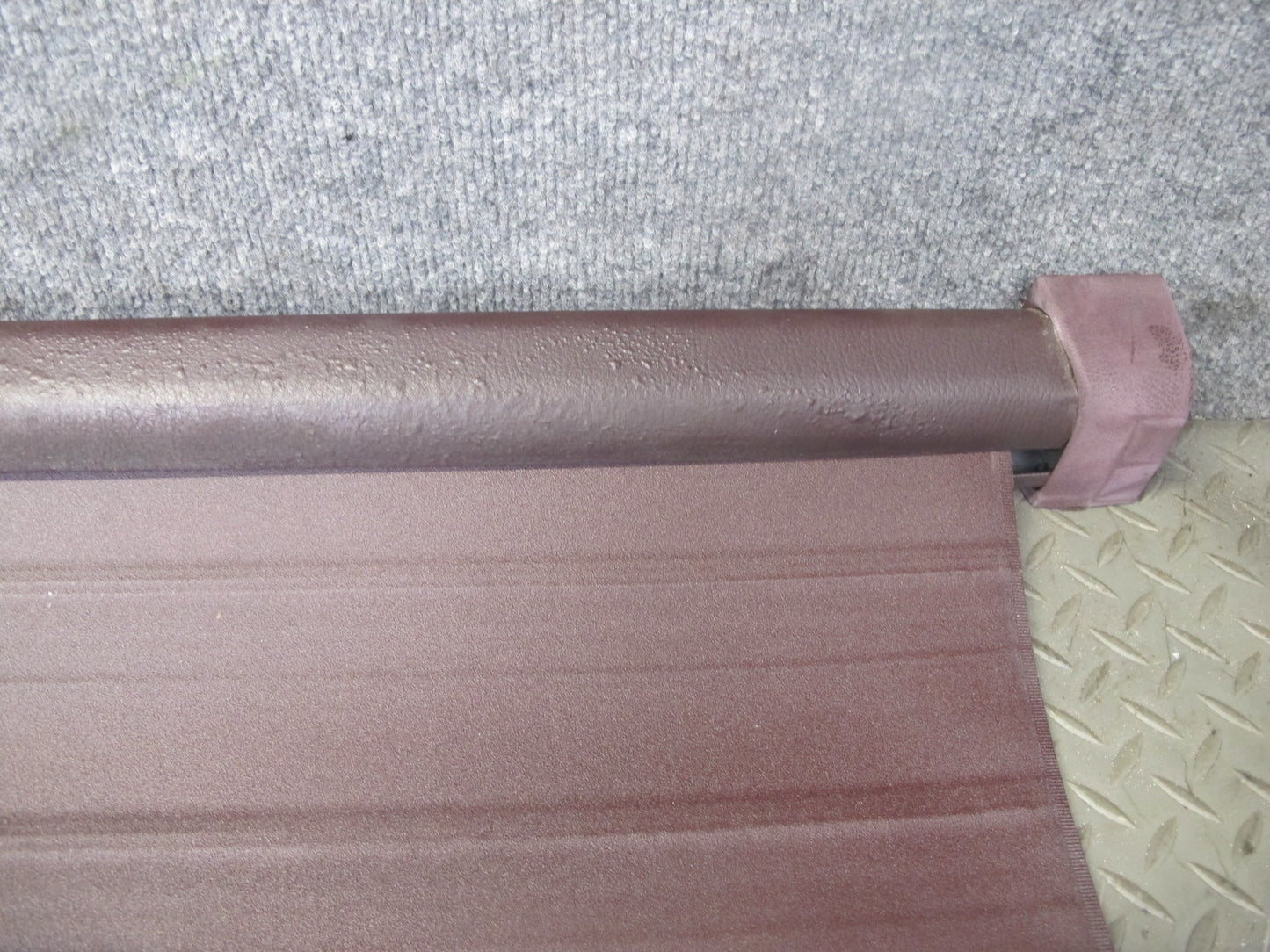 86-92 Toyota Supra MA70L Rear Trunk Cargo Luggage Roller Shade Cover Maroon OEM