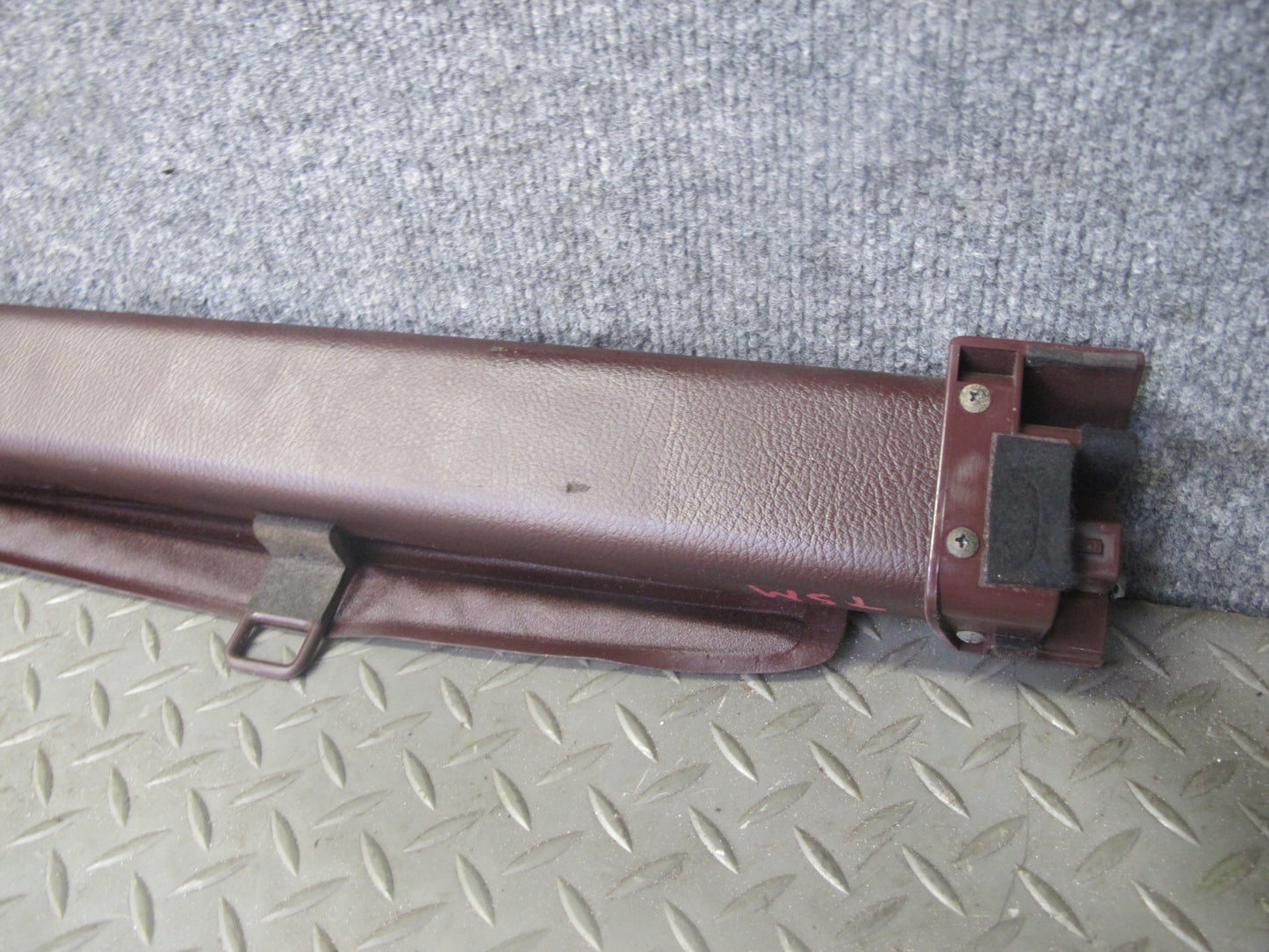 86-92 Toyota Supra MA70L Rear Trunk Cargo Luggage Roller Shade Cover Maroon OEM