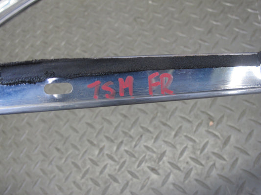 86-92 Toyota Supra MA70L Front Left & Right Door Molding Guide Set of 4 OEM