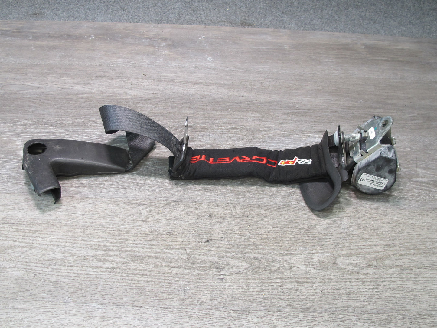 05-13 CHEVROLET CORVETTE C6 FRONT LEFT & RIGHT SIDE SEATBELT RETRACTOR SET OEM