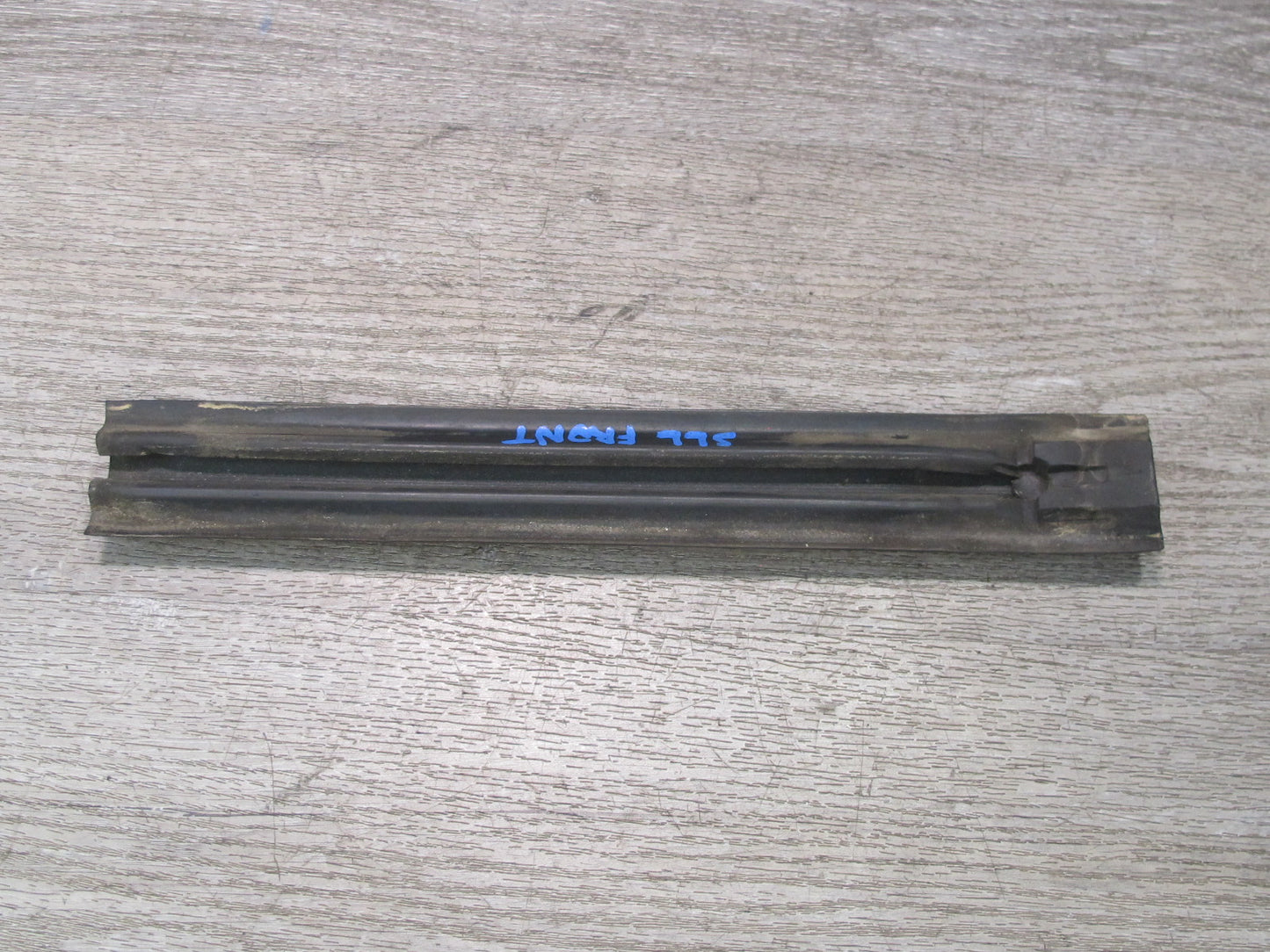 81-89 Mercedes R107 Set of 4 Front Bumper Rubber Guard Strip OEM
