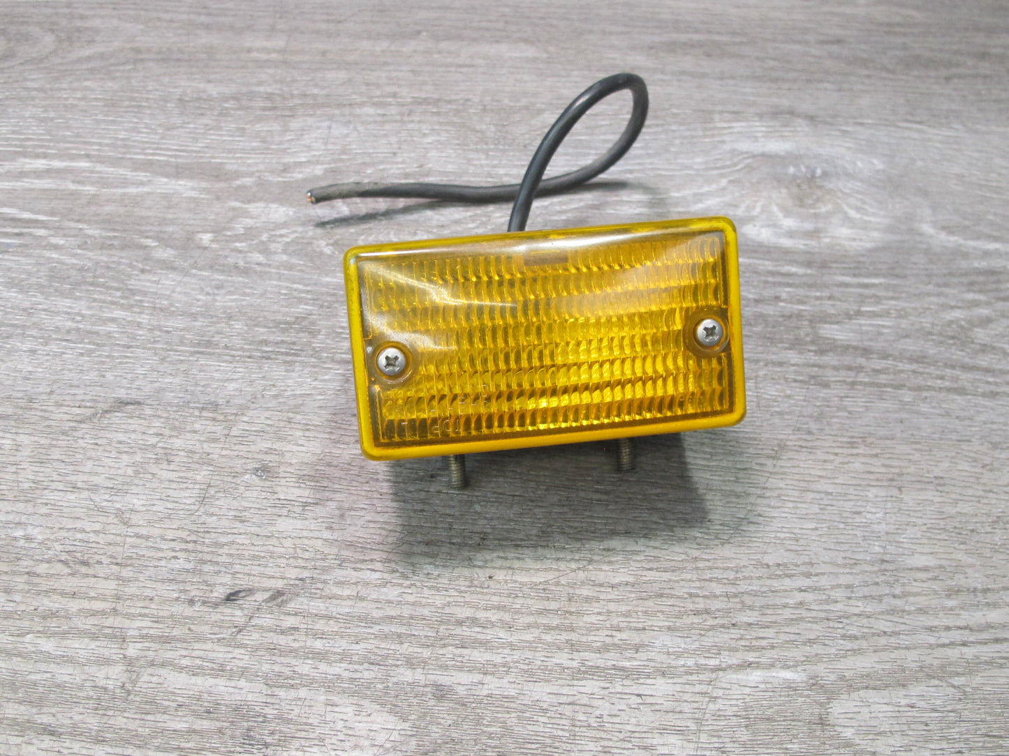 73-89 Mercedes R107 Set of 2 Front Bumper Left & Right Turn Signal Light OEM