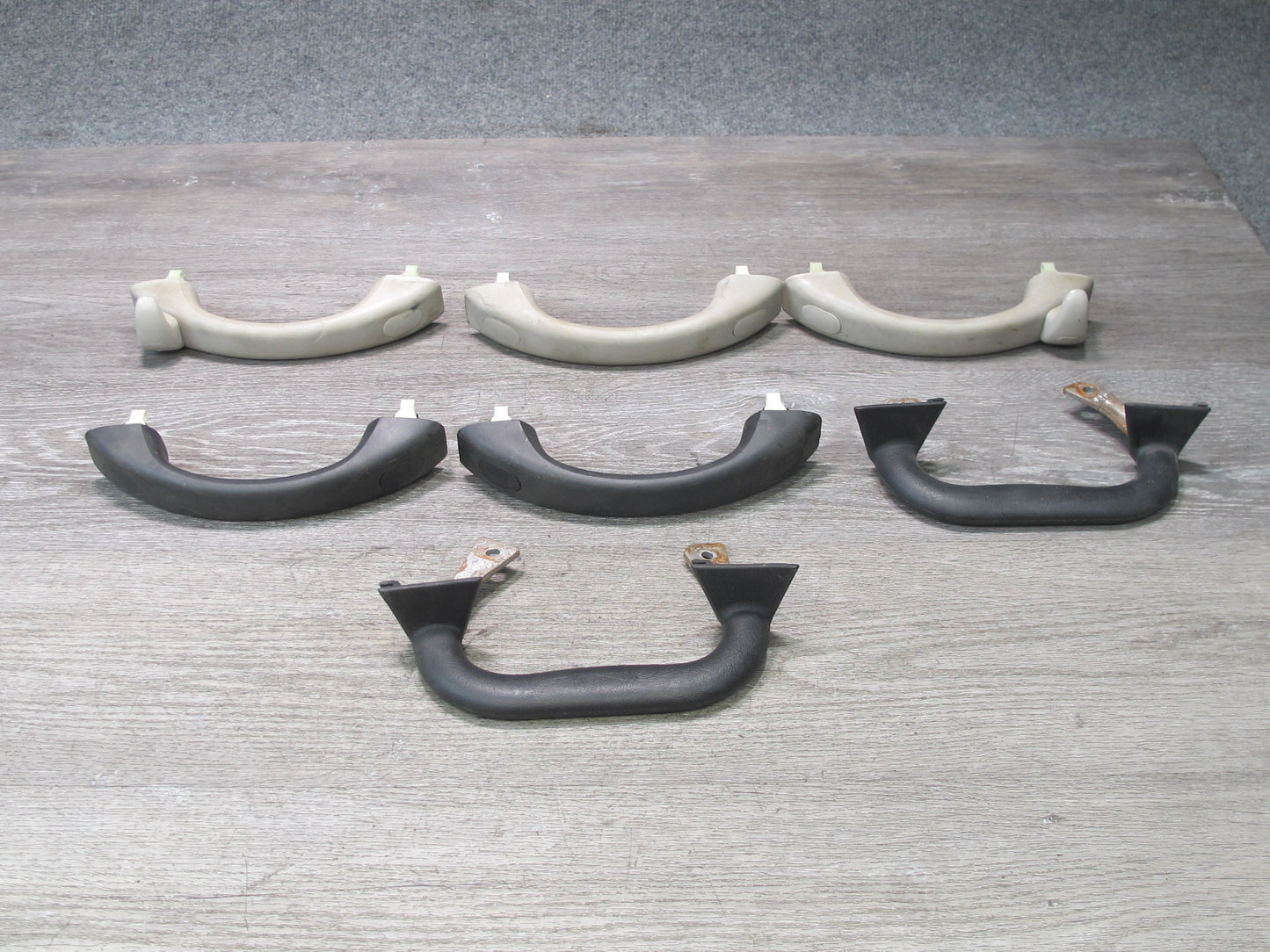 2003-2007 Hummer H2 Left & Right A B Pillar Roof Grip Grab Handle Set of 7