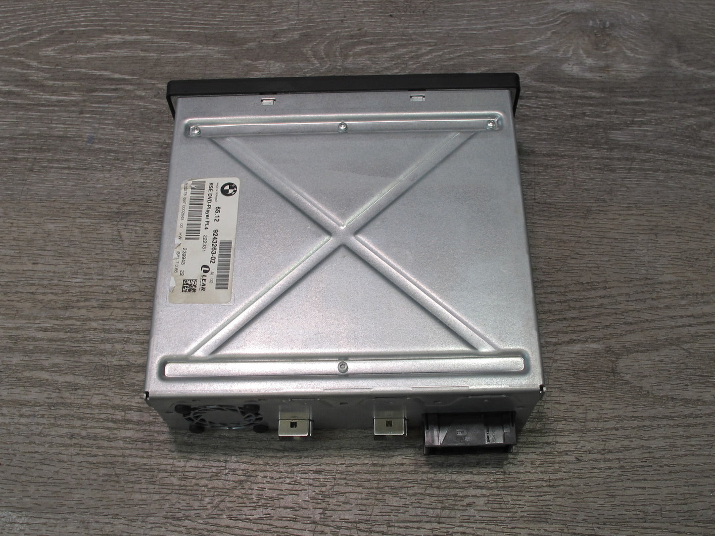 2009-2013 BMW E70 E71 E72 Rear Entertainment System DVD Player Drive 9243263