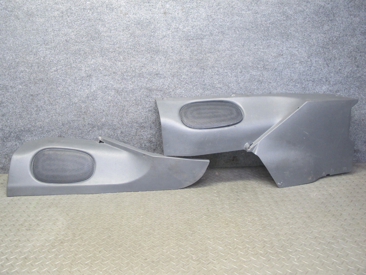 97-99 Pontiac Firebird Coupe Rear Trunk Side Trim Panel Speaker Cover Set OEM