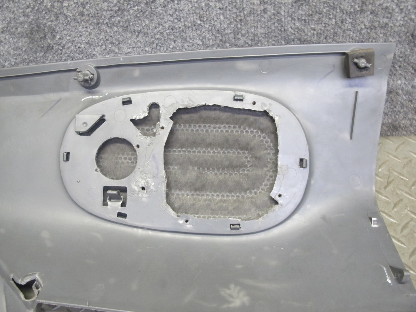 97-99 Pontiac Firebird Coupe Rear Trunk Side Trim Panel Speaker Cover Set OEM