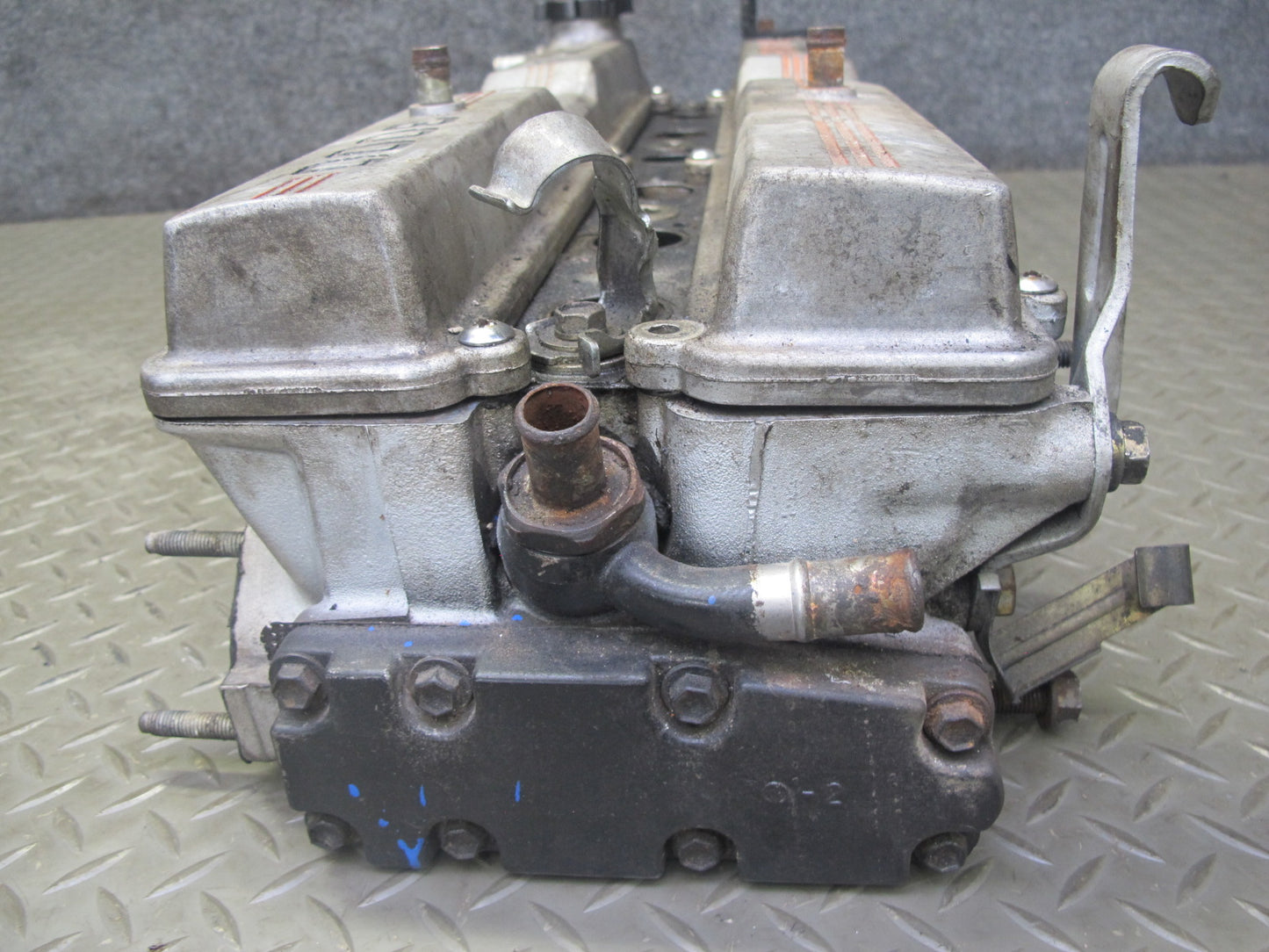 87-92 Toyota Supra MK3 7MGE NA Engine Cylinder Head w Camshaft & Valve Cover OEM