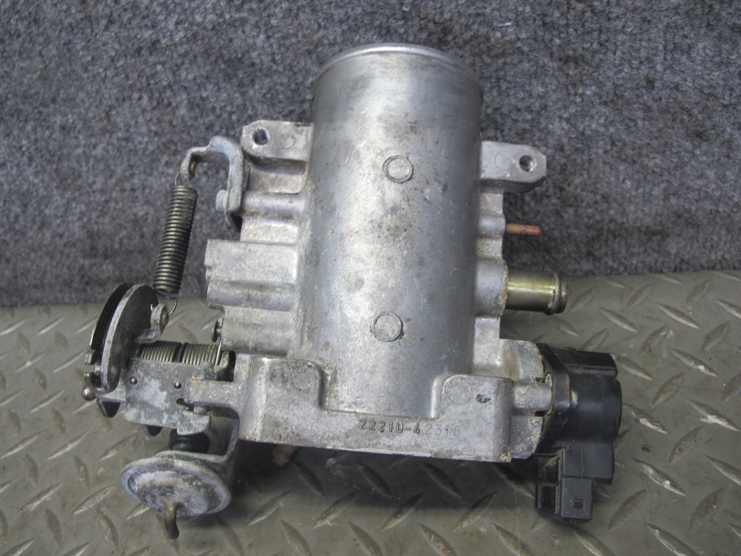 89-92 Toyota Supra MK3 7MGE NON Turbo A/T Throttle Body w TPS 71K Miles OEM