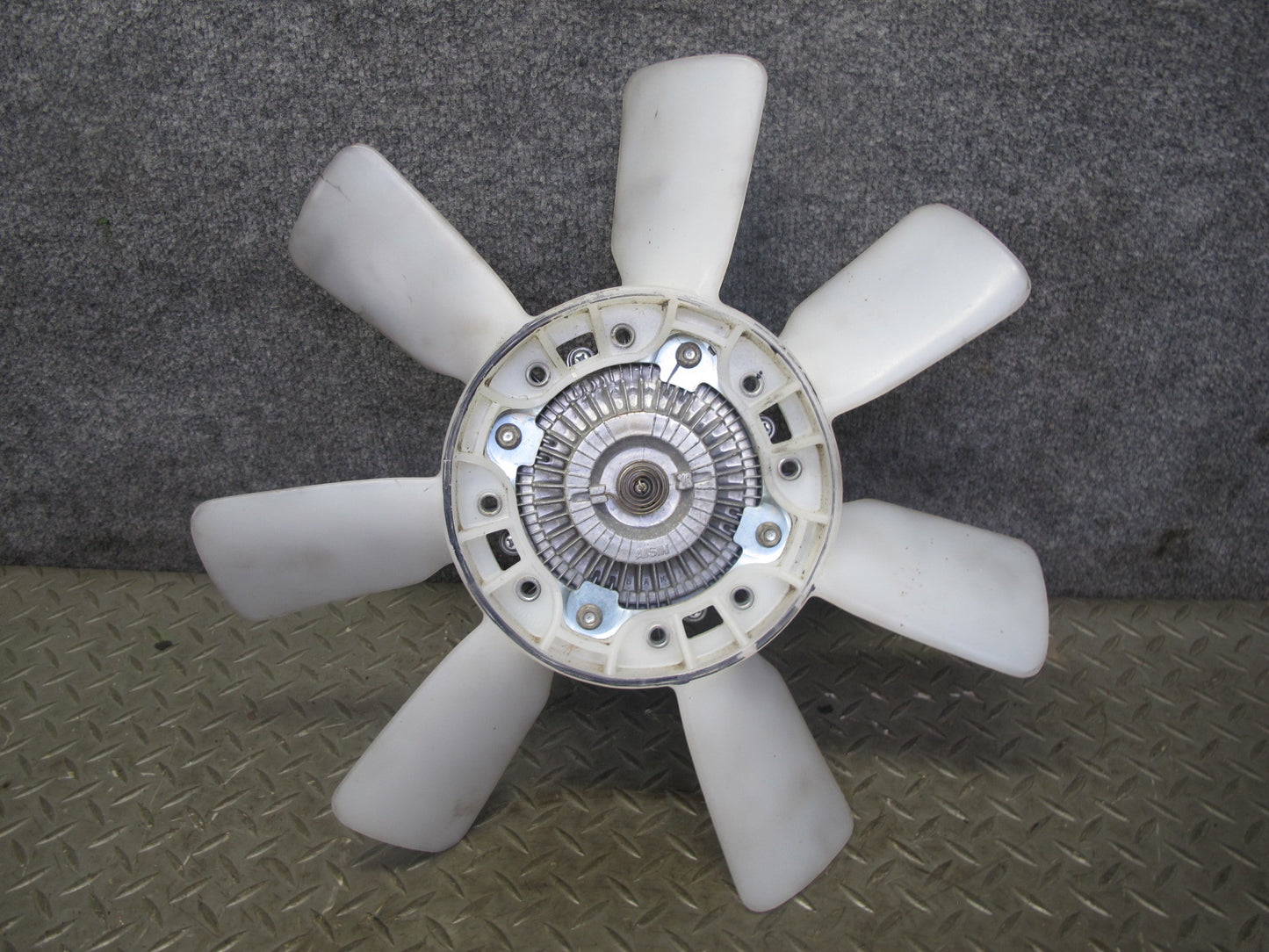 89-92 Toyota Supra MK3 7MGE Engine Radiator Cooling Fan 7 Blade Clutch 71K OEM