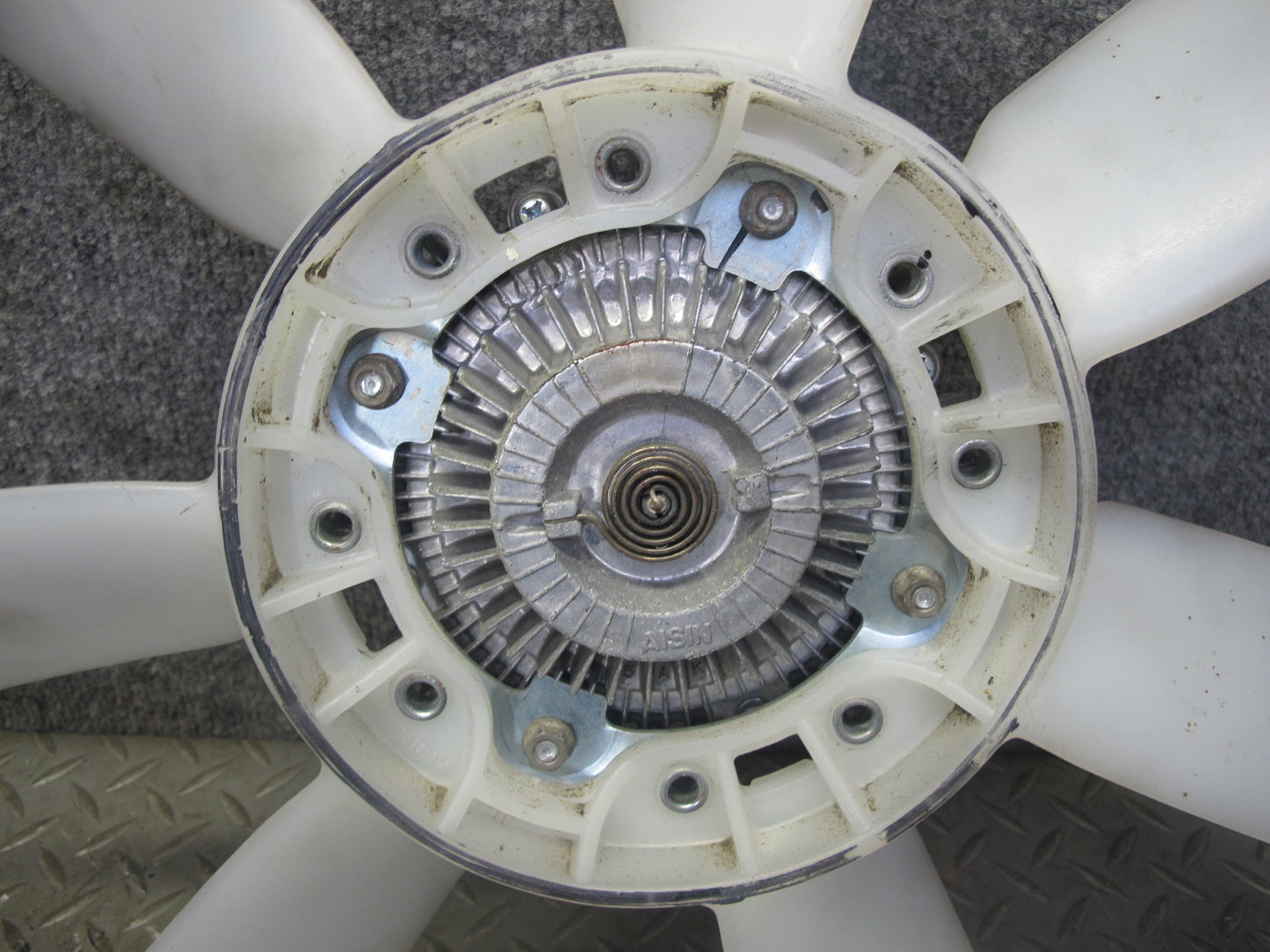 89-92 Toyota Supra MK3 7MGE Engine Radiator Cooling Fan 7 Blade Clutch 71K OEM