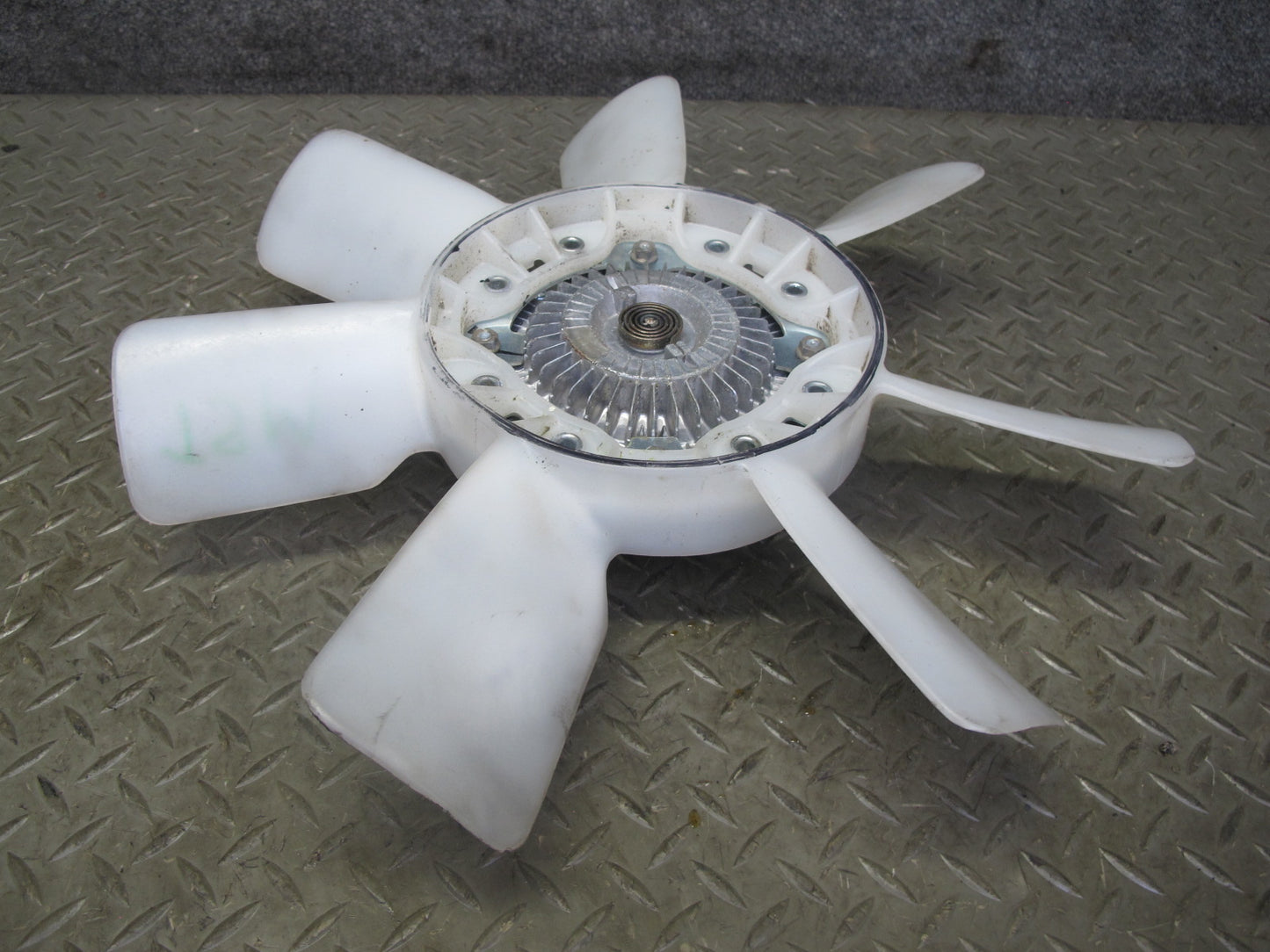 89-92 Toyota Supra MK3 7MGE Engine Radiator Cooling Fan 7 Blade Clutch 71K OEM