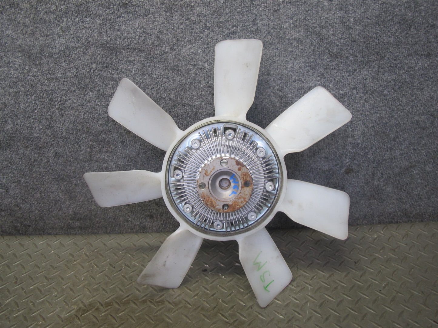 89-92 Toyota Supra MK3 7MGE Engine Radiator Cooling Fan 7 Blade Clutch 71K OEM