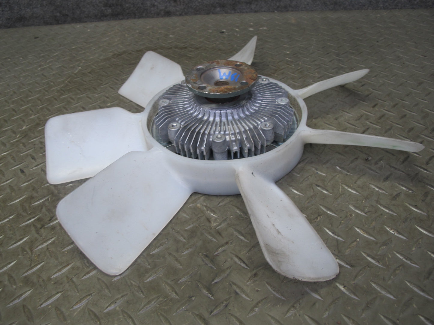 89-92 Toyota Supra MK3 7MGE Engine Radiator Cooling Fan 7 Blade Clutch 71K OEM