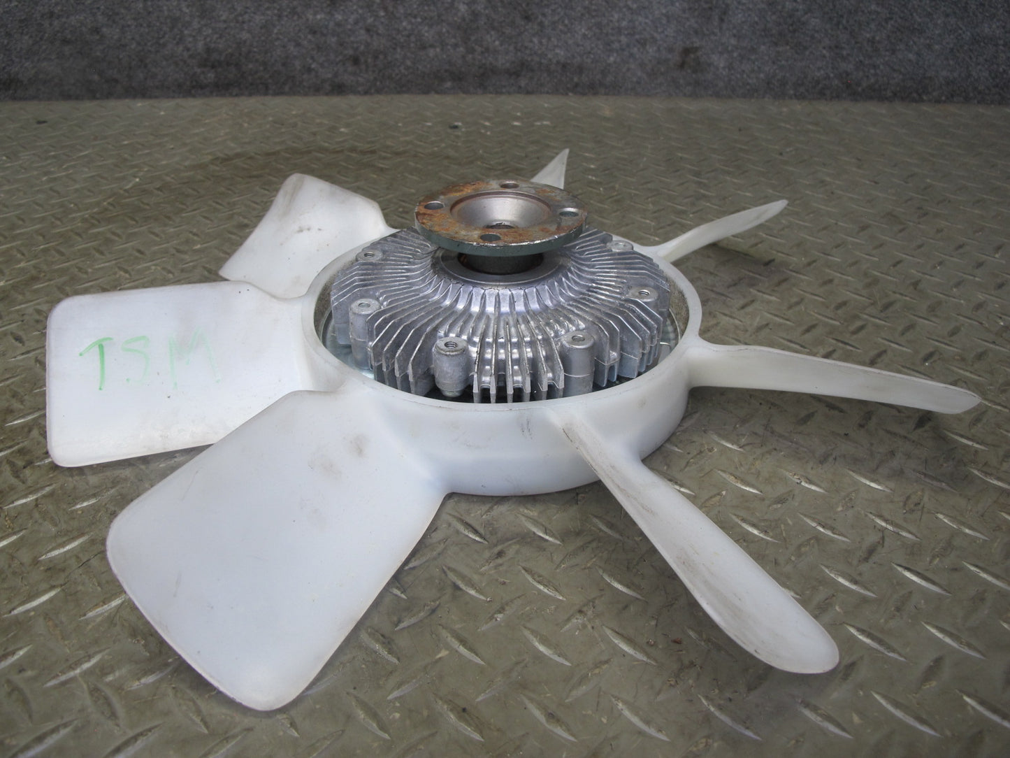 89-92 Toyota Supra MK3 7MGE Engine Radiator Cooling Fan 7 Blade Clutch 71K OEM