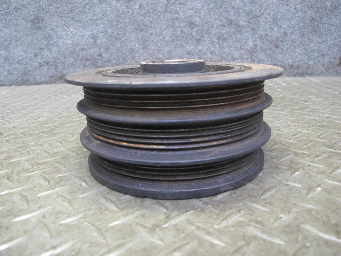 89-90 Toyota Supra MK3 7MGE Engine Crankshaft Pulley Harmonic Balancer 71K OEM