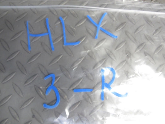 2004-2005 Lexus LX470 Rear Third 3RD ROW Left Right Leather Ivory Seat Set of 2