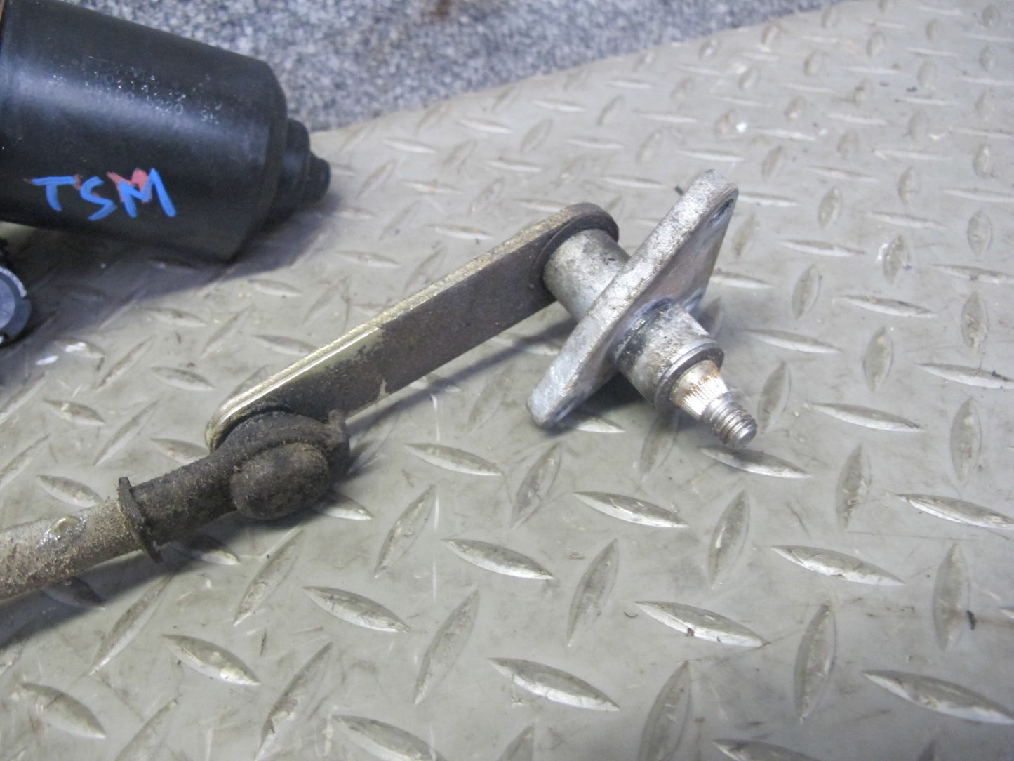 86-92 Toyota Supra MA70L Front Wiper Transmission Linkage w Motor OEM