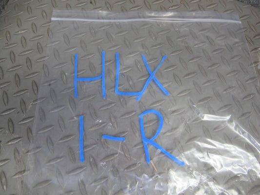 03-07 Lexus LX470 Front Left & Right Leather Seat Headrest Screen Ivory Set of 2