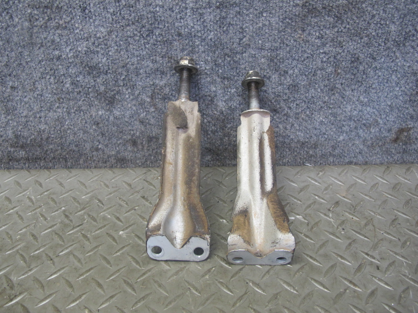 89-92 Toyota Supra MA70L 6pcs Fuel Tank Staps Mount Bracket Set 71K Miles OEM
