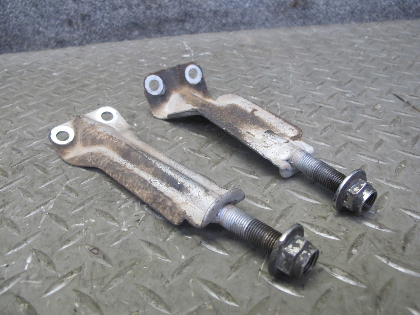 89-92 Toyota Supra MA70L 6pcs Fuel Tank Staps Mount Bracket Set 71K Miles OEM