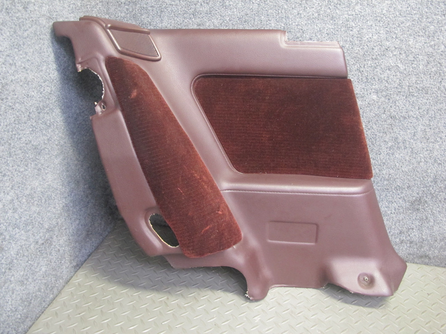 89-92 Toyota Supra MA70L Rear Quarter Interior Trim Cover Panel Set Maroon OEM