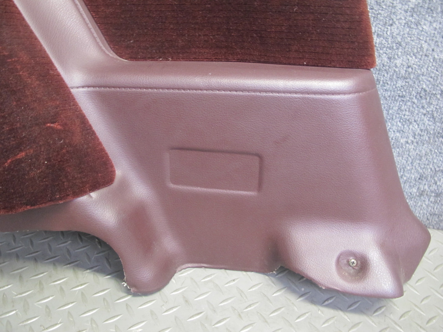 89-92 Toyota Supra MA70L Rear Quarter Interior Trim Cover Panel Set Maroon OEM