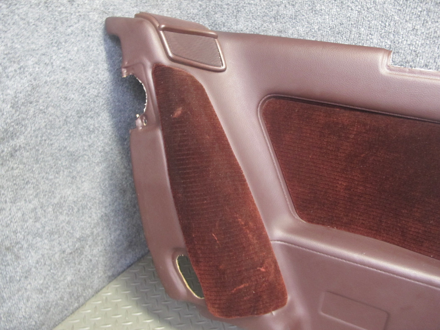 89-92 Toyota Supra MA70L Rear Quarter Interior Trim Cover Panel Set Maroon OEM
