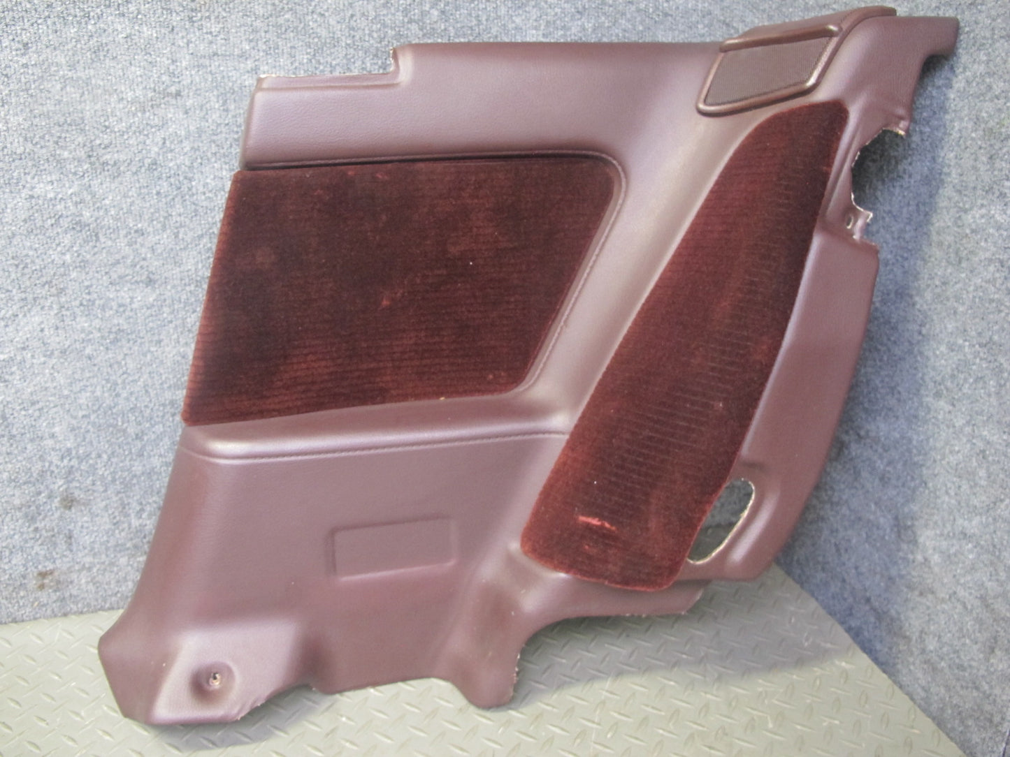 89-92 Toyota Supra MA70L Rear Quarter Interior Trim Cover Panel Set Maroon OEM